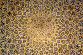 Photo: عکس کاشی کاری گنبد مسجد شیخ لطف الله اصفهان