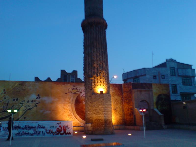 Photo: برج شمس تبریزی در شهرستان خوی استان آذربایجان غربی
