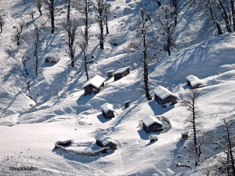 Photo: چشم اندازهای زمستانی گیلان - ارتفاعات ماسال