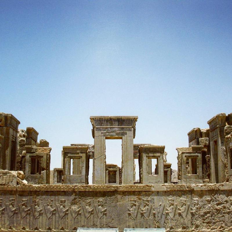 Photo: عکس زیبا از ستون های تخت جمشید ، مرودشت ، فارس