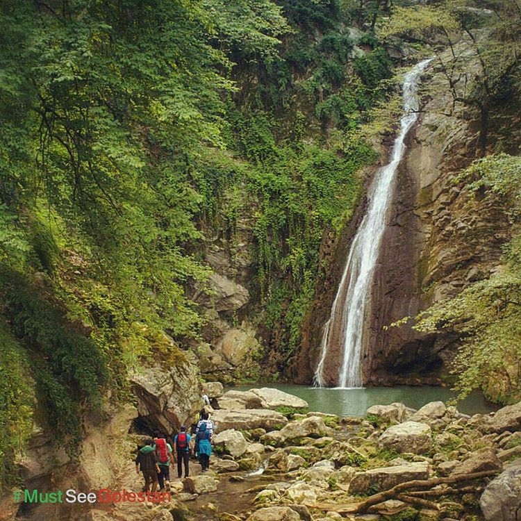 Photo: عکسی زیبا از دومین آبشار خان ببین،علی آباد کتول