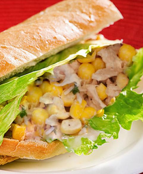 Photo: نحوه تهیه مینی ساندویچ تن ماهی ، فست فود بی ضرر برای کودکان