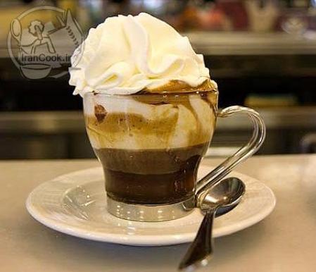 Photo: آموزش تهیه قهوه موکا خامه ای شکلاتی
