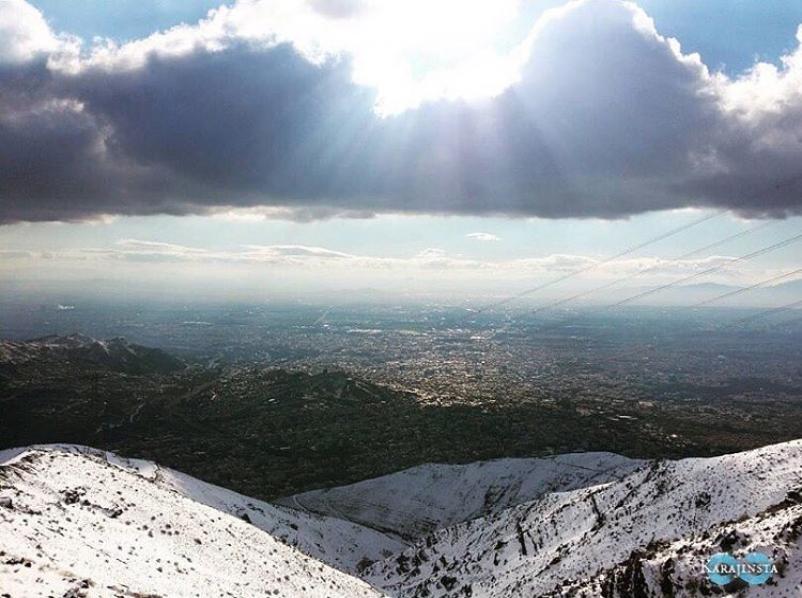 Photo: شهر کرج از بالای کوه نور