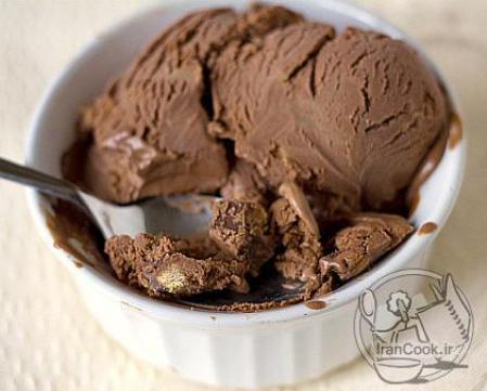 Photo: آموزش تهیه بستنی شکلاتی