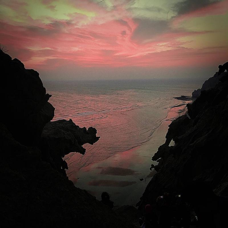 Photo: دره ی اشکال دیدنی زیبای جزیره ی هرمز