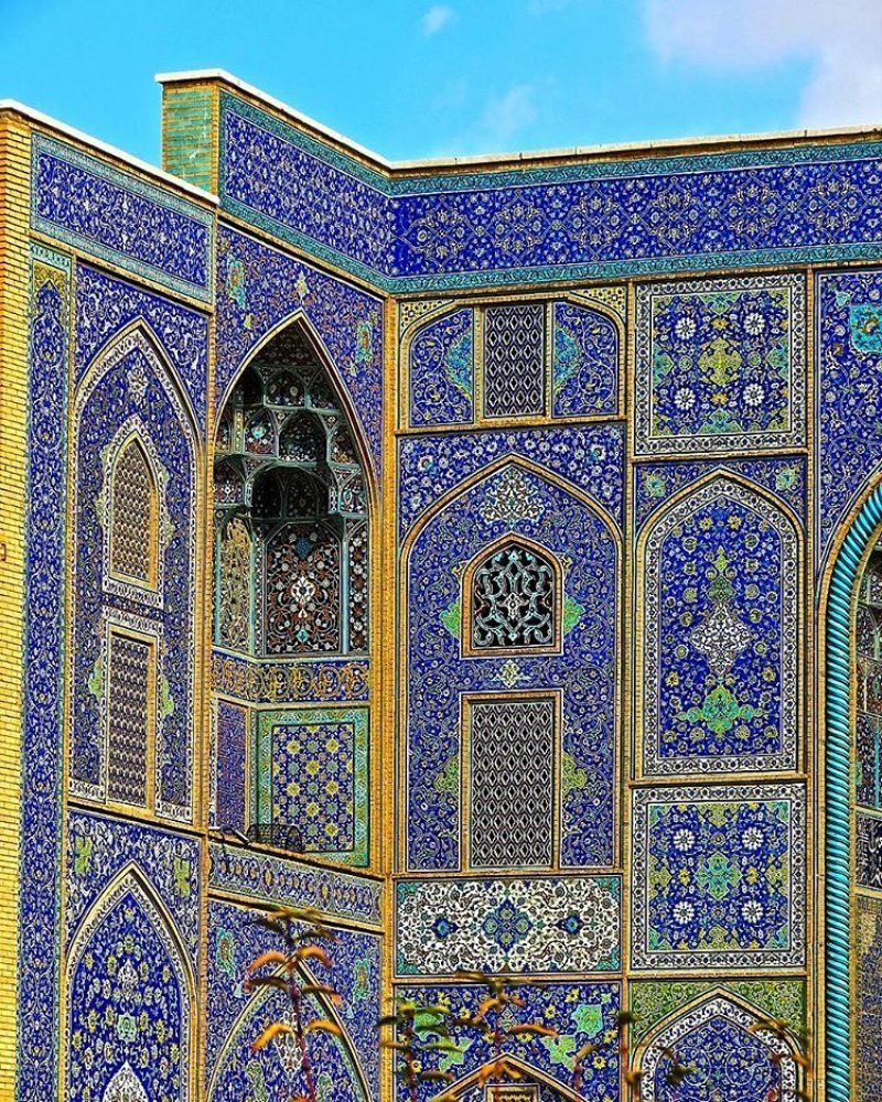 Photo: Infinity of blues, Sheikh Lotfollah Mosque World Heritage 