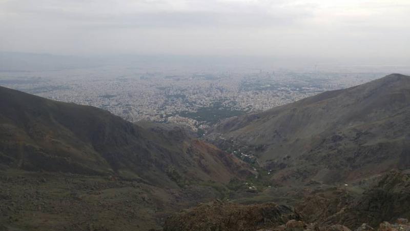 Photo: Tehran view frim darband mountains