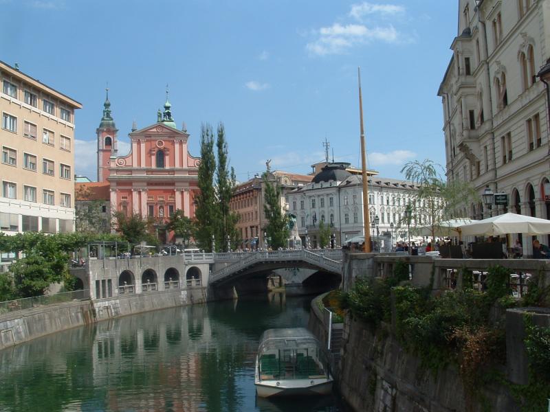 Photo: Prešernov trg, Ljubljana