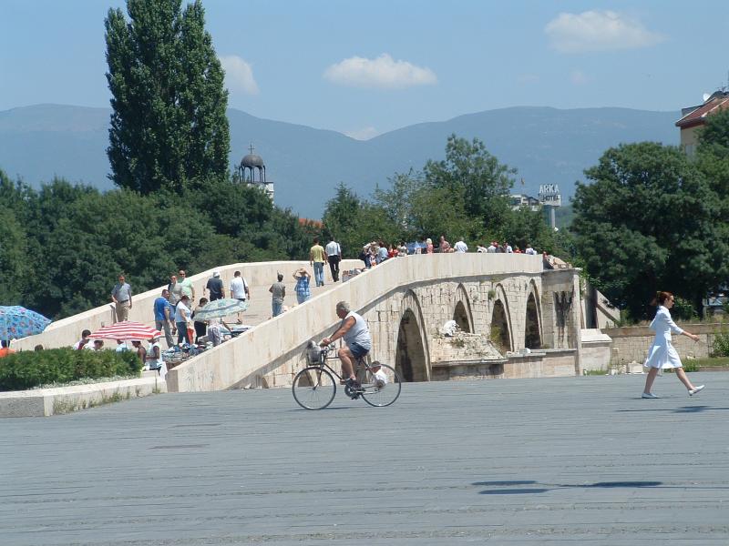 Photo: Kamen most, Skopje