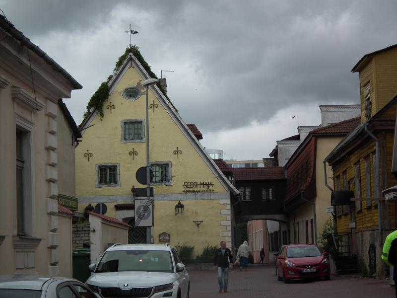 Photo: Pärnu old town, the house of Seegi / Seegi maja