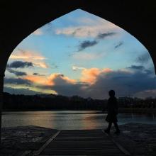 پل خواجو از نمایی دیگر،اصفهان