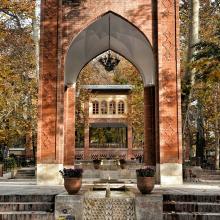 عکس زیبا از باغ ایرانی،تهران