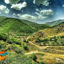 عکس زیبا از روستای زیارت - گرگان