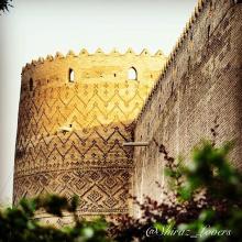 نمایی از قلعه ی کریمخان زند ، شیراز