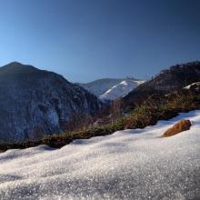 عکس زیبا از کوه های شمام گیلان