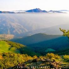 عکسی زیبا از ارتفاعات پارک ملی کیاسر ، مازندران