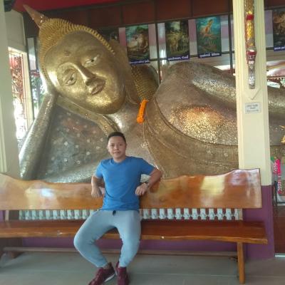 image of Reclining Buddha in Thailand