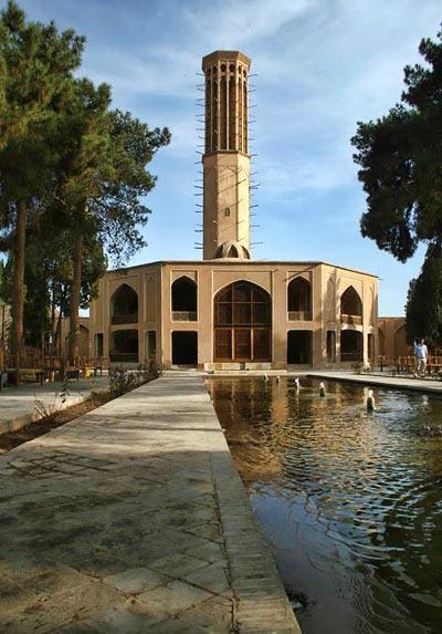 Photo: بلند ترین بادگیر جهان - باغ دولت آباد یزد