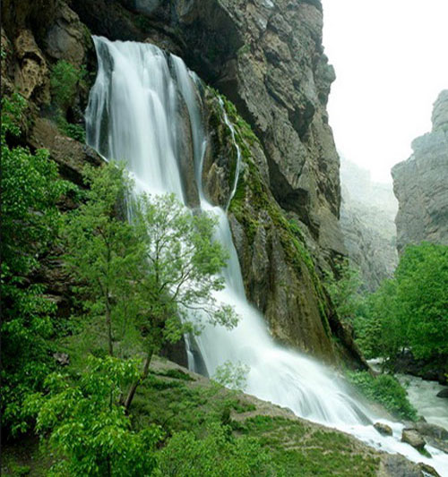 Photo: آبشار آب سفید