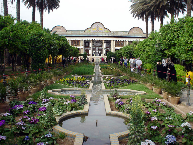 Photo: عکس بسیار زیبا از باغ نارنجستان قوام در شیراز
