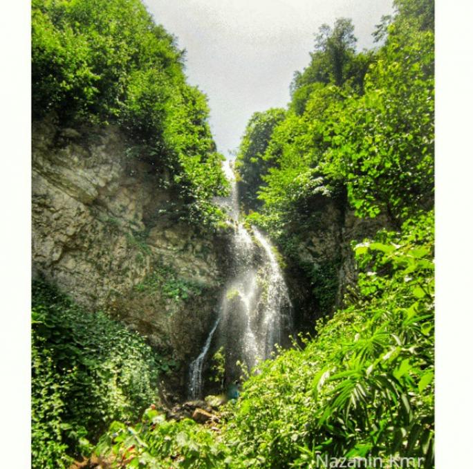 Photo: آبشار زیبا در جنگل ابر شاهرود