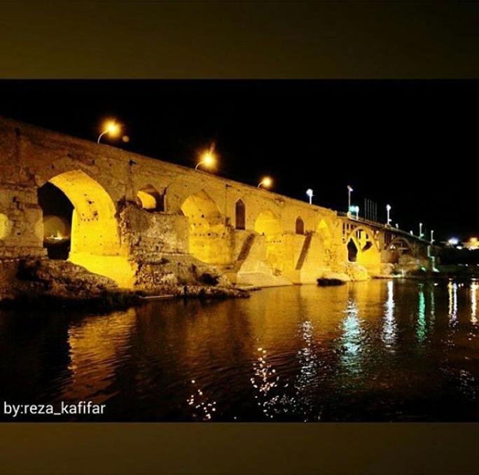 Photo: پل قدیم دزفول - خوزستان Dezful old bridge - Khoozestan