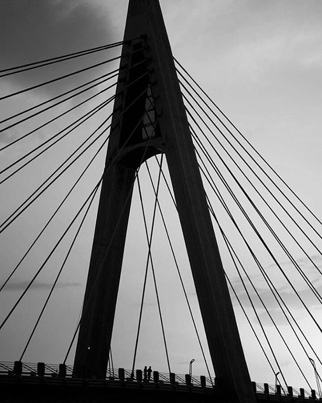 تصاویر زیبا از پل کابلی اهواز