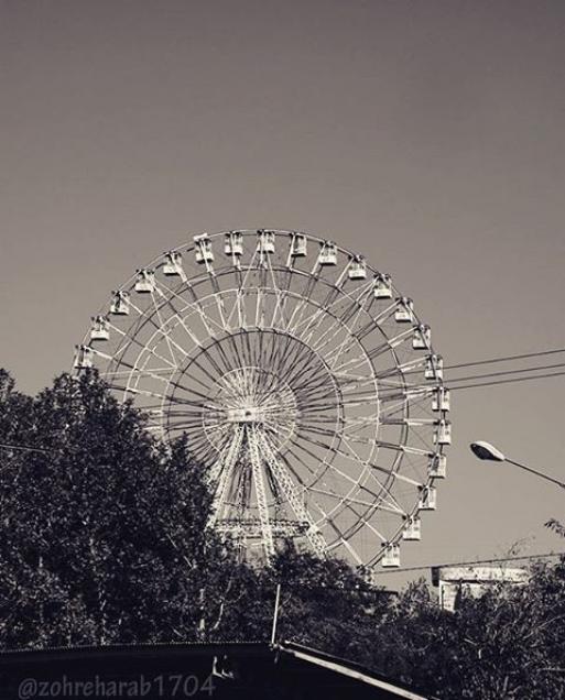 Photo: چرخ و فلک پارک ملت،مشهد