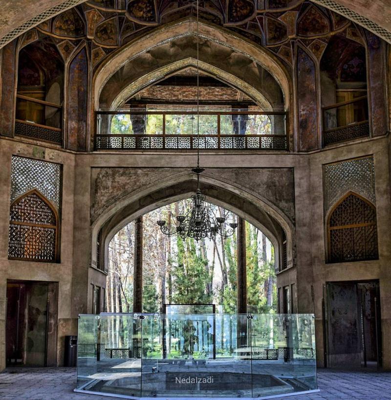 Photo: نمایی از کاخ هشت بهشت،اصفهان
