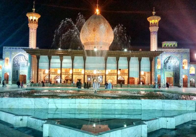 عکس از آستان مبارکه شاه چراغ ، شیراز