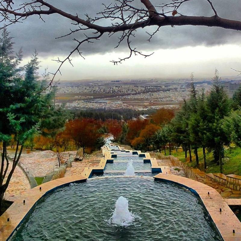 تصویری از پارک کوهستان در کرمانشاه