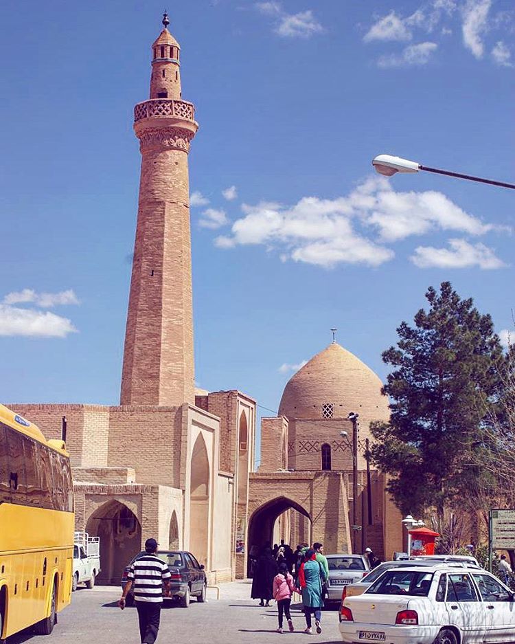 عکسی از مسجد جامع نائین اصفهان 