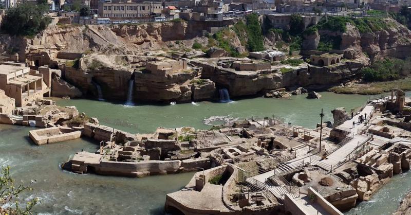 Photo: عکس از مجموعه آسیاب های آبی و آبشار های شوشتر ، خوزستان