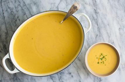 Photo: نحوه تهیه سوپ گل کلم