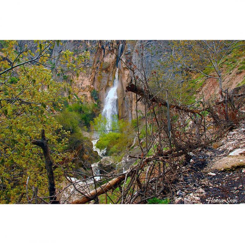عکس آبشار زیبای شاهاندشت ، مازندران