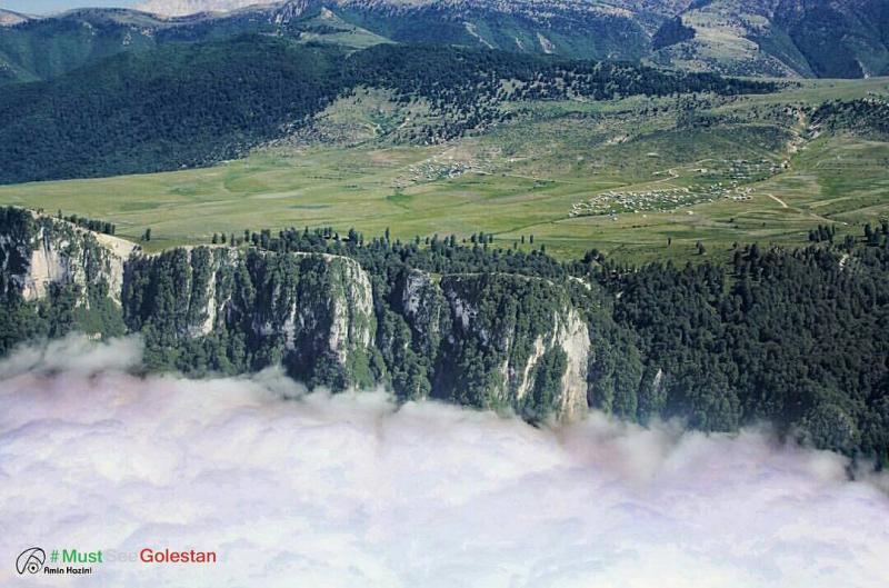 دهكده اي فراتر از ابرها منطقه حفاظت شده جهان نما ، مازندران