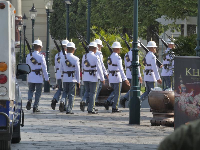 Royal Guards, Royal Palace, Bangkok