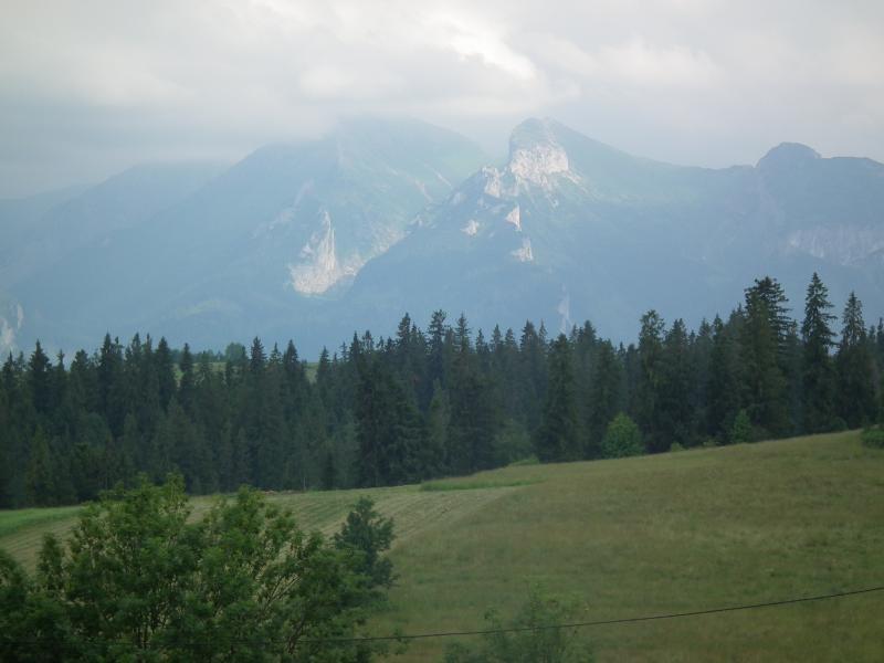 The High Tatras, as seen from Bukowina