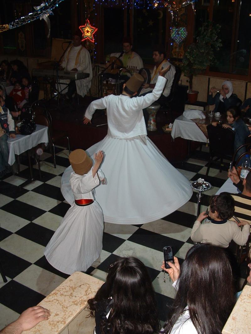 The dancing Dervishes of Damascus
