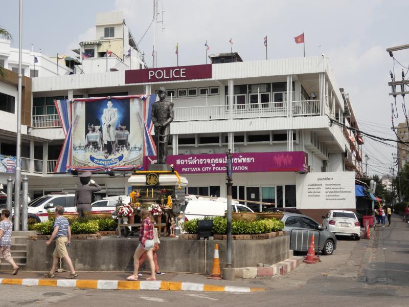 Pattaya main police station