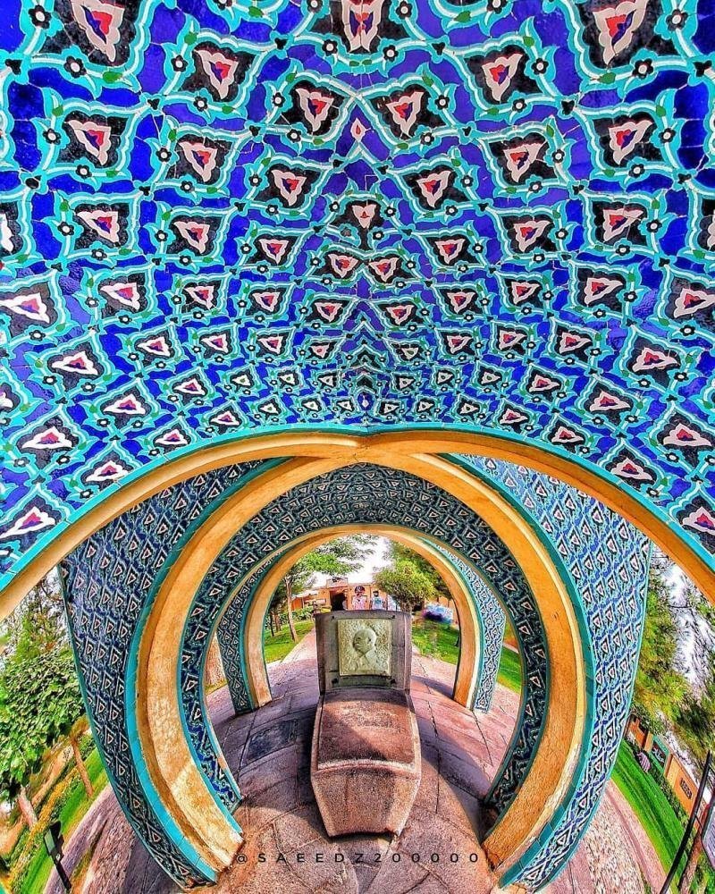 Photo: Travel To Kamal Al Mulk tomb of Neyshabur in Iran