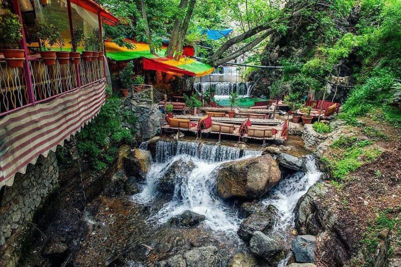 Photo: Travel to darband in north of Tehran in Iran