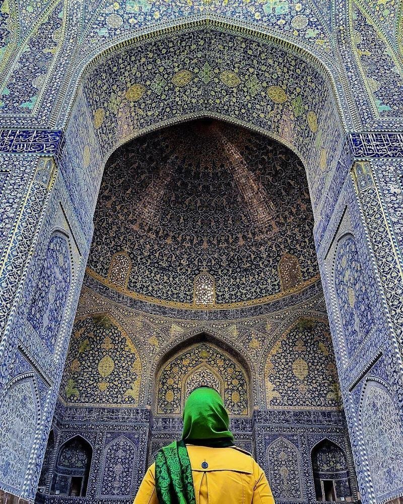 Travel To Shah Mosque ( Imam Mosque ) , Naghshe Jahan , Isfahan , Iran