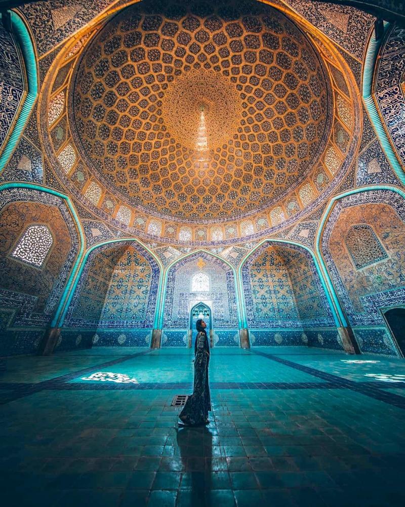 Photo: Travel to Sheikh Lotfollah Mosque of Isfahan
