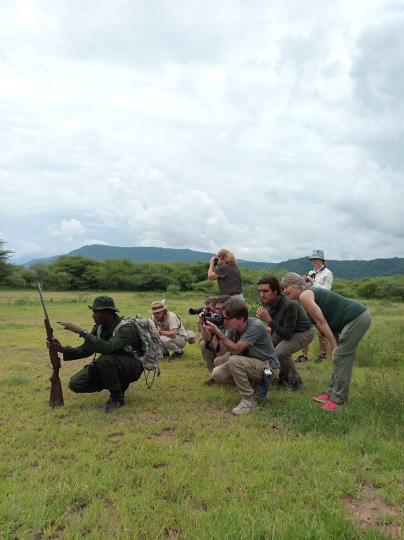 Walking safari in Lake Manyara National Park