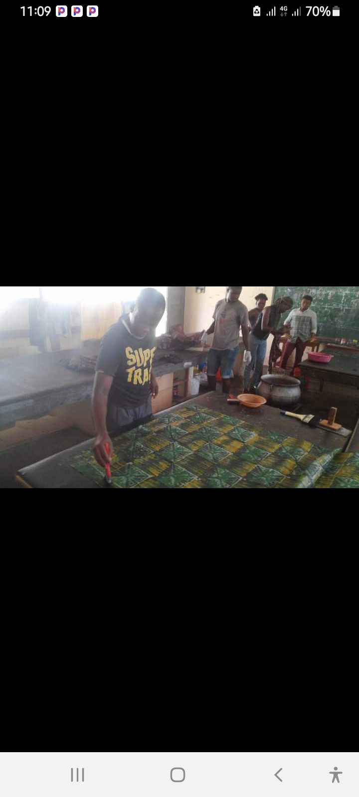 Batik making 