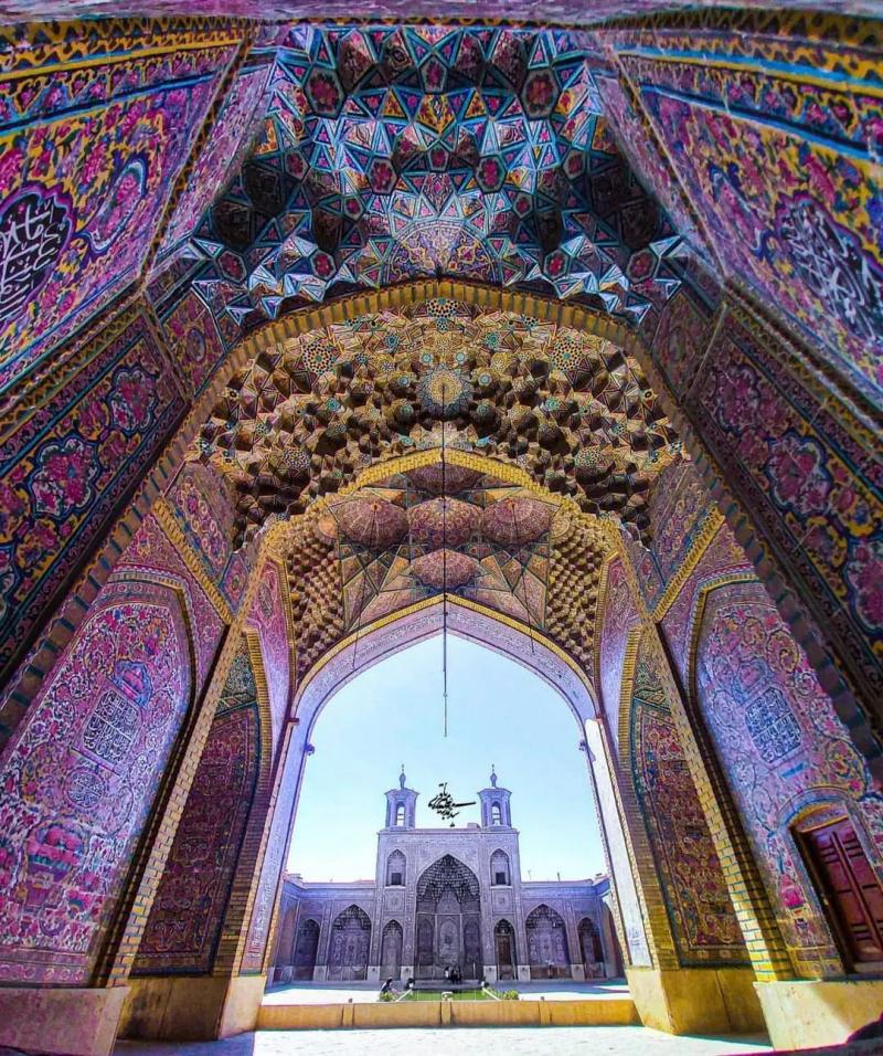 NasirOl Molk Mosque , Shiraz , Iran