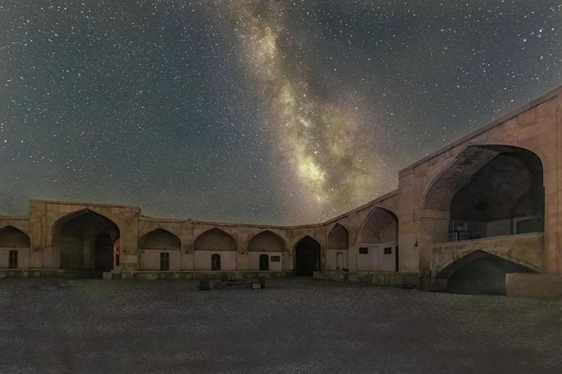 Photo: کاروانسرای قصر بام , سمنان Qasr-e-Bahram Caravansari, Semnan province, Iran.