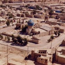عکسی قدیمی از امامزاده میرعلی بن الحسین(ع) شهر لار
